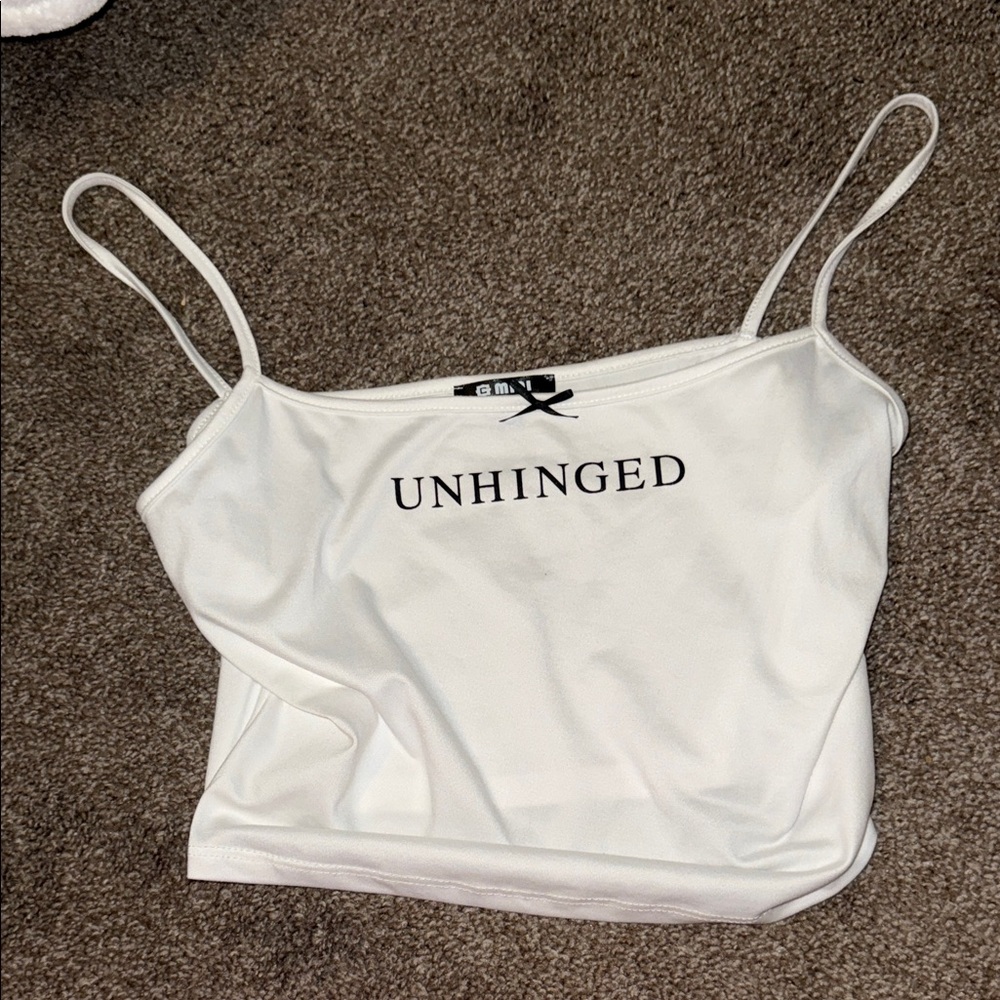Unhinged White Women's Tank Top
